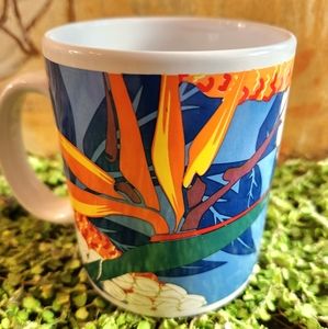 HILO HATTIE 1999 Birds of Paradise Hawaii Floral Tropical Island Coffee Tea Mug